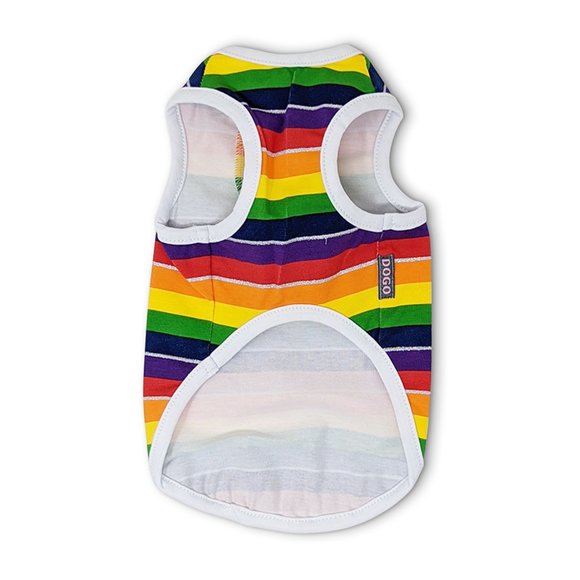 Rainbow Dog Tank X-Small - Picture 3 of 6